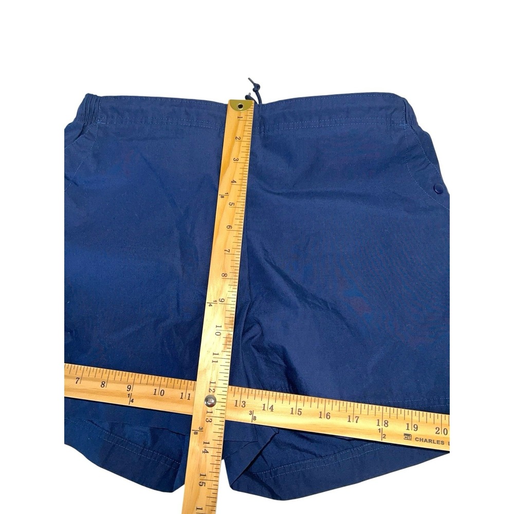 Adidas‎ Shorts Womens Blue Athletic Stretch Pockets Snap Quick Dry Size Medium - Picture 8 of 10